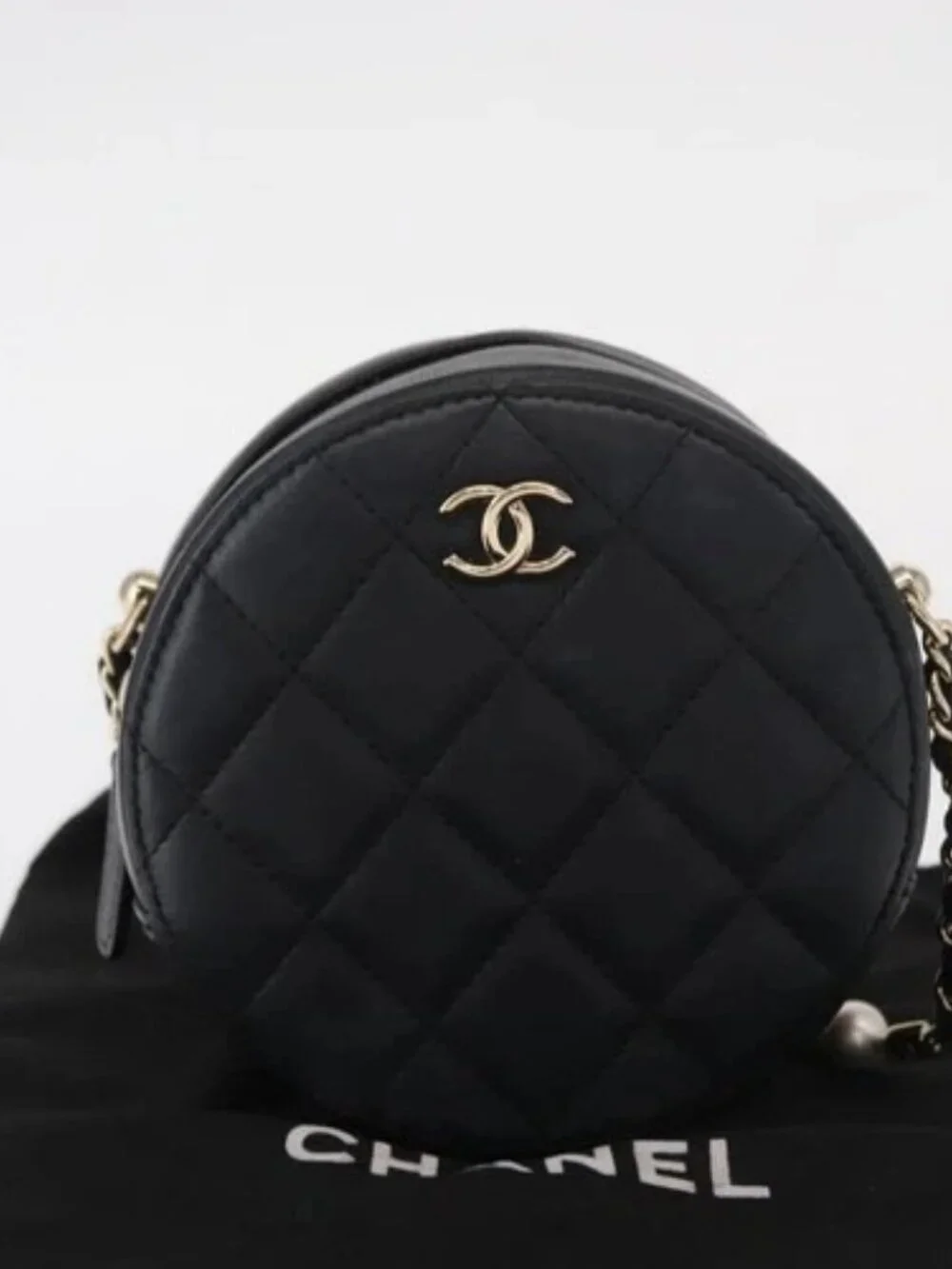 CHANEL brand	chanel color	black